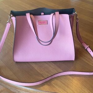 Kate Spade Pink and Black Tote Bag